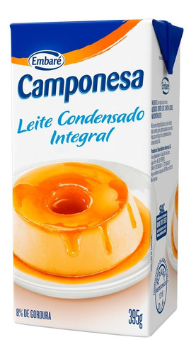 Leite Condensado Integral Camponesa 395g