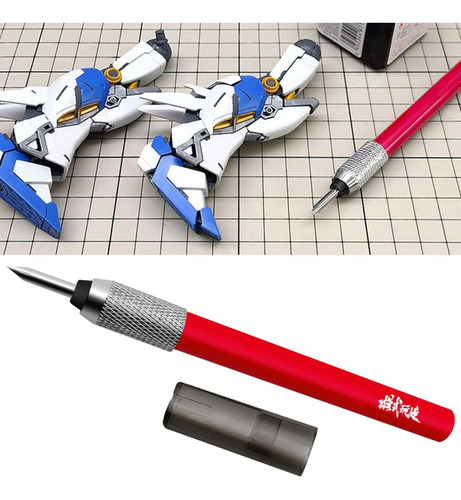 Modelo Panel Line Accent Pen Assembly Model Tool Para Gundam