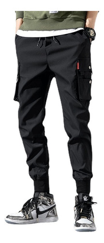 Pantalones Bombachos De Estilo Hip Hop Para Hombre Cargo