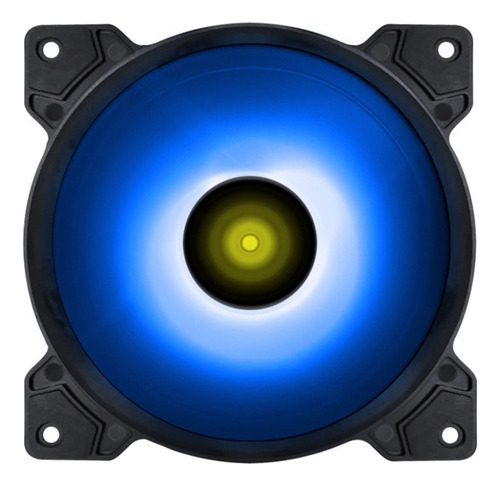 Fan Cooler Vx Gaming Vlight 4 Pontos De Led 120x120mm 12cm Led Azul