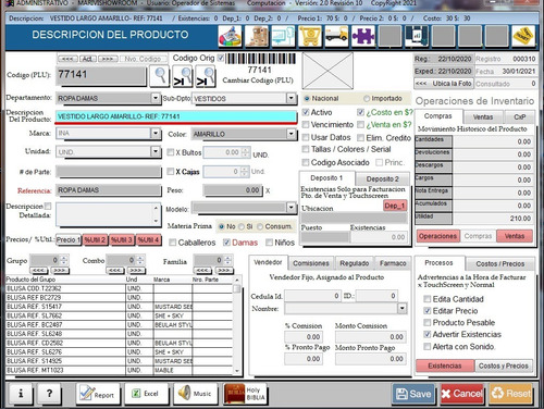 Software O Programa Tienda De Ropa (fashion)