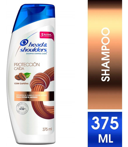 Shampoo Head & Shoulders Proteccion Caida 375 Ml
