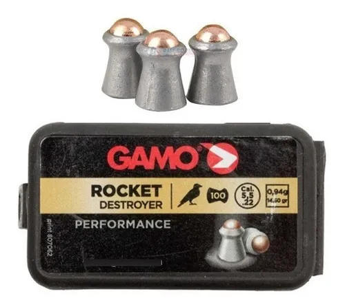 comprar Chumbinho Gamo Rocket Destructor 5.5mm - Caixa 100 Un