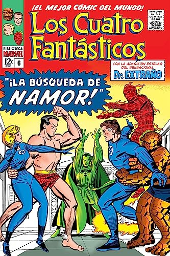 Los 4 Fantásticos 6. 1964 (biblioteca Marvel)