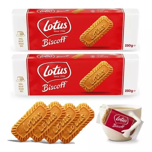 4pack Galletas Lotus Biscoff Originales Importadas 250gr C/u