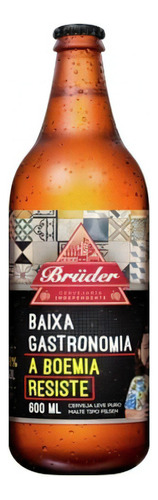 Cerveja Bruder Baixa Gastronomia - 600ml