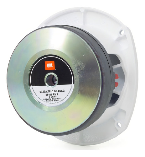 Kit 3 Super Tweeter Jbl Corneta St400 Trio Branco 150 W Rms Cor Prateado