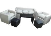 Comprar Sillon 3cuerpos, 2 Individuales Mesa Y 2puff ¡¡!!