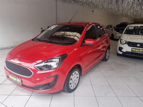 Ford Ka Hatch 1.0 Se Plus Vermelho Completo 2019 Doc Ok
