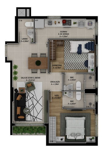 Imagem 13 de 23 de Garden Residencial Para Venda, Centro, Passo Fundo - Gd5874. - Gd5874-inc