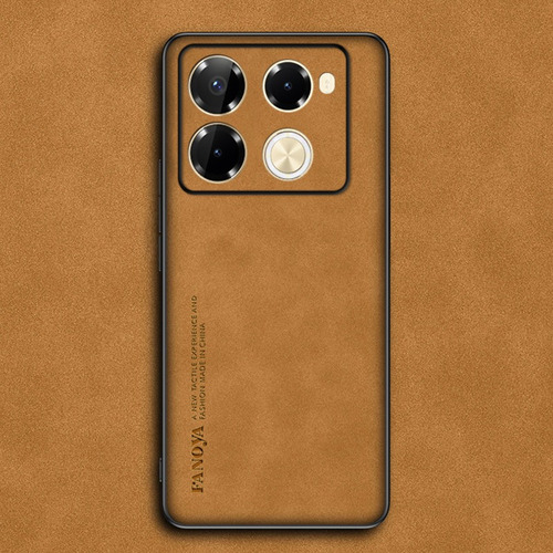 For Infinix Note 40 Pro 4g Pu Case+universal Kickstand