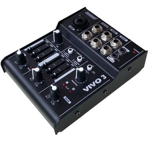 Interface Audio Mixer Pasivo Profesional Lexsen Vivo 3