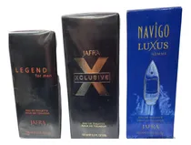 Comprar Jafra Legend, Set 3 Perfumes, Xclusive + Legend + Navigo Lux