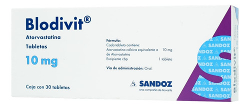 Blodivit Tableta 10 Mg, 30 Tabletas