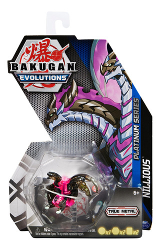 Bakugan Evolutions 2022 Platinum Series - Darkus Nillious Fu