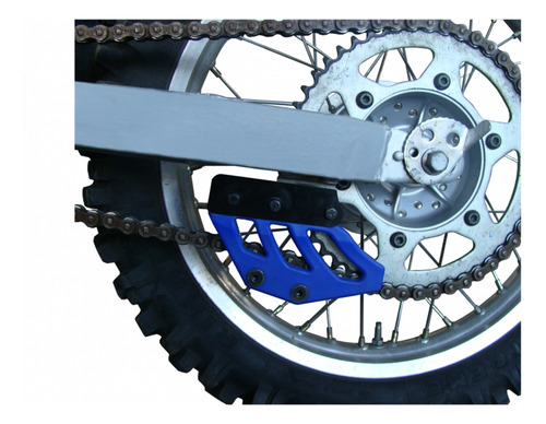 Guia De Corrente Traseiro Anker Yamaha Ttr 230 Cor Azul