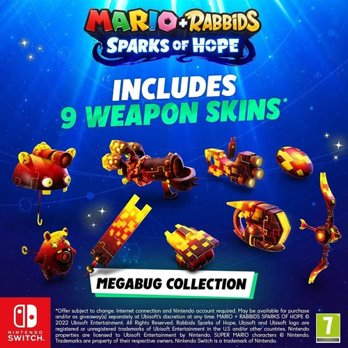 Mario + Rabbids Sparks Of Hope Gold Nuevo Nintendo Switch
