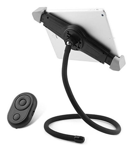 Lykan Gooseneck Tablet Holder, Tablet Stand: Flexible Arm Cl