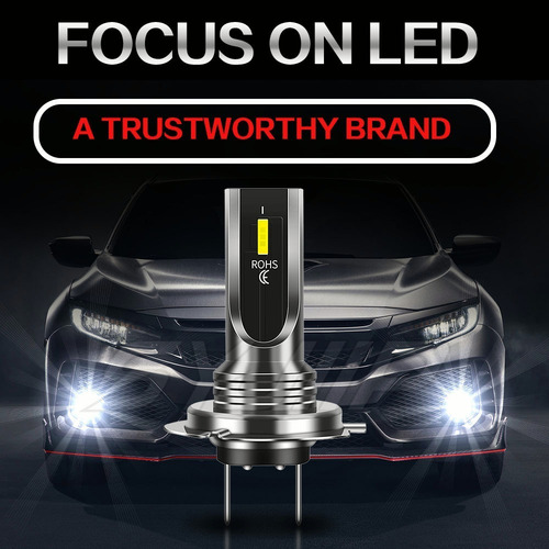 Kit De Focos Led H7 De Repuesto Para Faros Delanteros De Xen