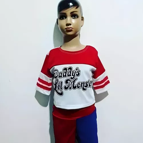 Fantasia Roupa Infantil Menina Arlequina Com Taco ( dos 2 aos 12