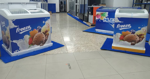 Congeladores Exhibidores Para Helados Freeze 156/256 Litros