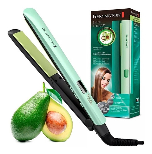 Plancha De Cabello Remington Aguacate Y Macadamia 