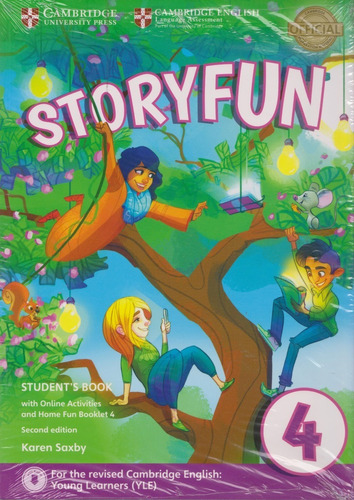 Storyfun 4 Sbk With Online Activities And Home Fun Booklet 4