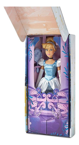Muñeca Clásica De Disney Cinderella, 28 Cm, Incluye Cepillo
