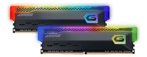 Memória Ddr4 Superframe Rgb, 2x 8gb (16gb) 3200mhz