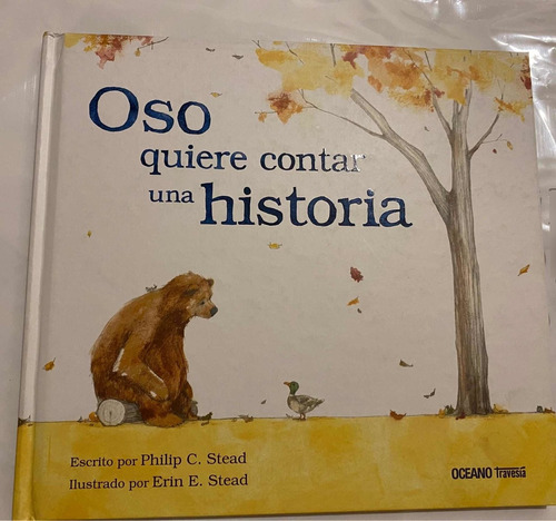 Libro Infantil, Cuento, Oso Quiere Contar Una Historia 