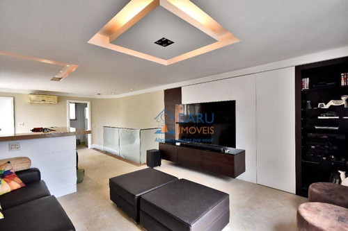Imagem 3 de 19 de Cobertura Com 3 Dormitórios À Venda, 181 M² Por R$ 3.300.000,00 - Moema - São Paulo/sp - Co2646