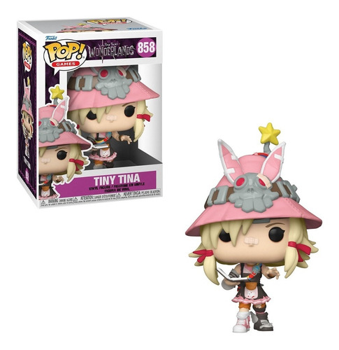 ¡Funko Pop! Juegos: Tiny Tina's Wonderlands: Tiny Tina #858