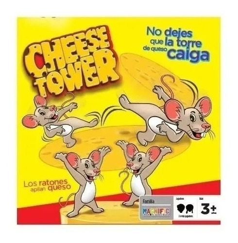 Cheese Tower Juego De Mesa Magnific 2058 Ratones Queso