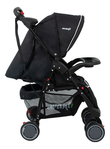 Cochecito Cuna Bebé Travel System Avanti Con Huevito Color Negro
