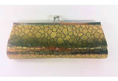 Bolsa Clutch De Mão Para Festa Dourada Novo