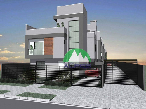 Triplex Sobrado Com 3 Dormitórios À Venda, 104 M² Por R$ 540.000 - Guaíra - Curitiba/pr - So0967