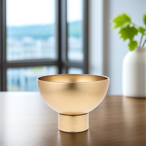 Maceta De Metal Con Base Alta, Maceta De Estilo Moderno