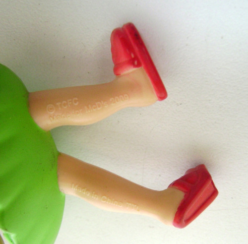 Muñeca Frutillita Mc Donald 2009 Pelirroja Verde Beso Boedo (Usado)