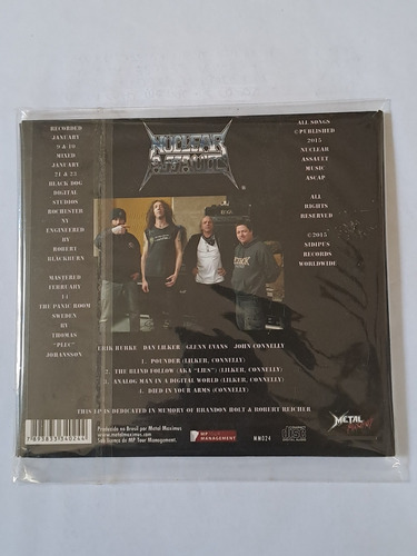Cd Nuclear Assault Pounder (Usado)
