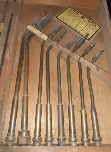 Maletin Con Soldadores De Bronce Para Chapista Completo (Usado)