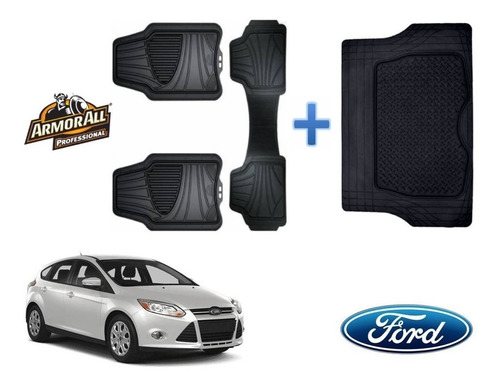 Tapetes Uso Rudo + Cajuela Ford Focus Hb 2016 Armor