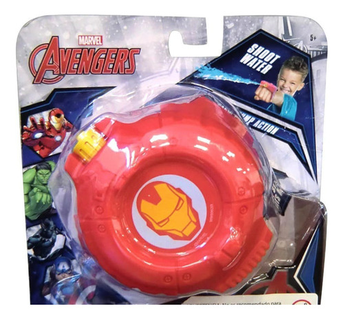 Lanzador De Agua Iron Man Avengers Original Marvel
