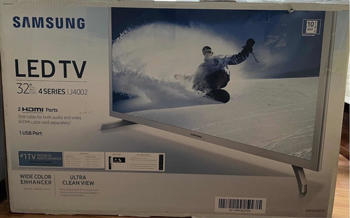 Imagen 1 de 6 de Televisor Samsung Led 32 Con Montura Para Pared Incluida