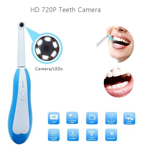 Camera Intra Oral Wifi Wireless, Uso Somente Em Computador