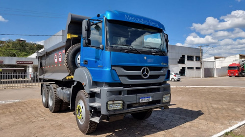 Imagem 11 de 15 de Mercedes-benz Axor 4144 Ano 2012 Caçamba Rossetti 14 Metros