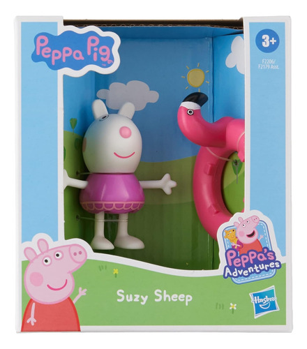 Figura Peppa Pig Zuzy Oveja Con Accesorio - Original Hasbro