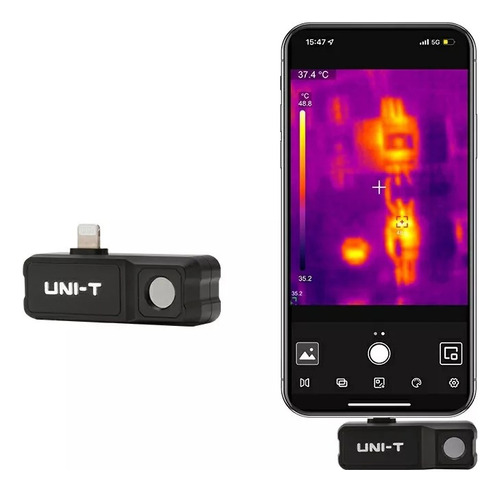 Câmera Térmica Para Celular Imagem Uti120 Uti120ms 