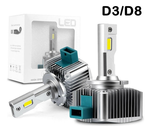 Kit Led D1s, D2s/r, D3s, D4s/r, D5s, 18.000lumenes! 6000k 