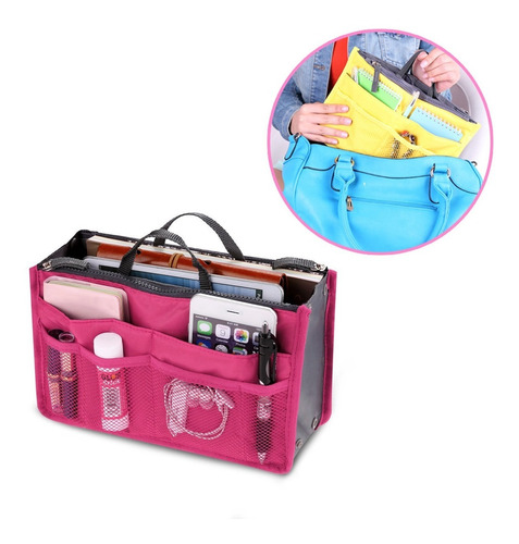 Organizador Carteras Neceser Porta Cosméticos Plegable Rxl