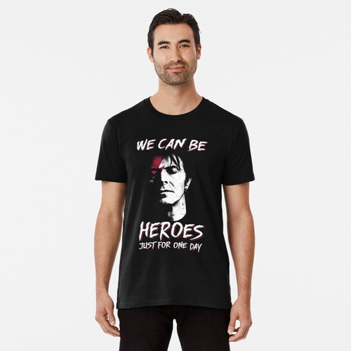 Polera We Can Be Heroes David Bowie Rock H